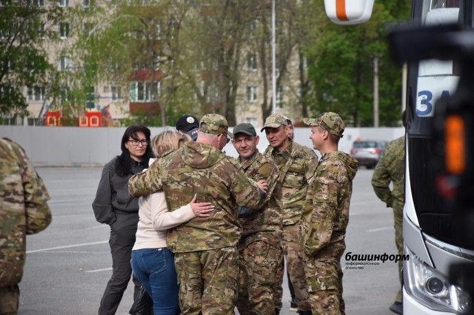 Участники СВО из Башкирии отправились на фронт после короткого отдыха
