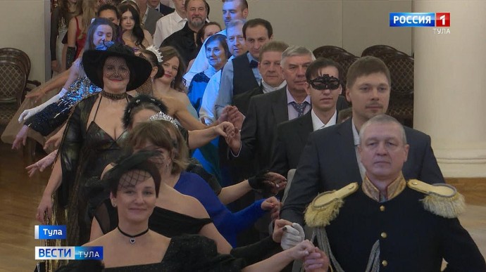 Русская классика на паркете: в Туле прошел традиционный Рождественский бал