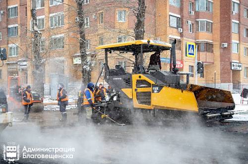 В Благовещенске улицу Октябрьскую полностью открывают для проезда