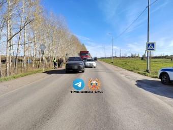 В уфимском Нагаево водитель китайской иномарки сбил школьника