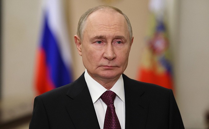 Обращение по случаю Дня воссоединения ДНР, ЛНР, Запорожской и Херсонской областей с Россией