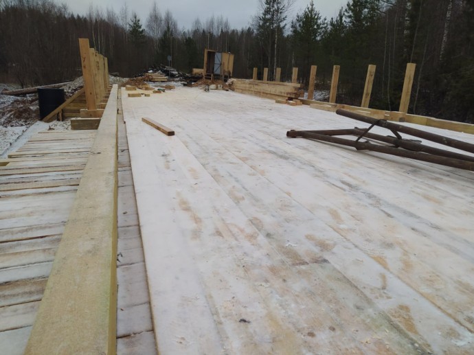 В Нагорском районе завершается ремонт моста через Орловицу В Нагорском районе завершается ремонт моста через Орловицу