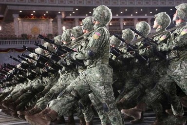 В Кремле не упомянули военнослужащих из КНДР в качестве участников Парада Победы в Москве
