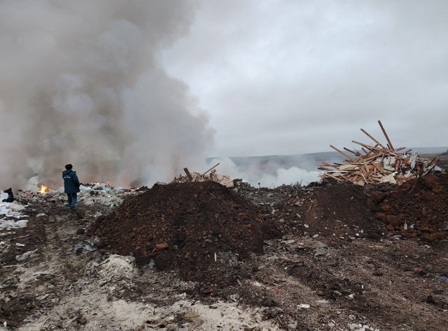 В Мордовии коммунальное предприятие оштрафовали Мордовии за возгорания на полигоне ТКО
