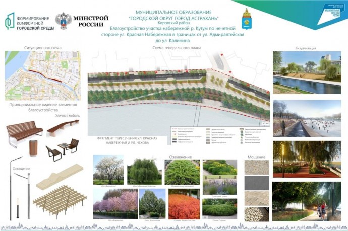 Астраханцам предлагают выбрать, какое место в городе преобразят в 2026 году