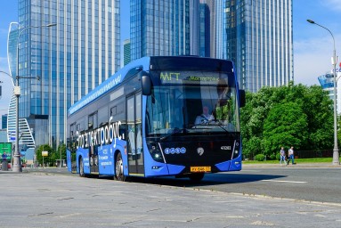 Электробусы вышли на маршруты С216 и С263 на западе и в центре Москвы