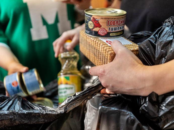 В Белгородской области сформировали 5 тысяч продуктовых наборов для жителей приграничья