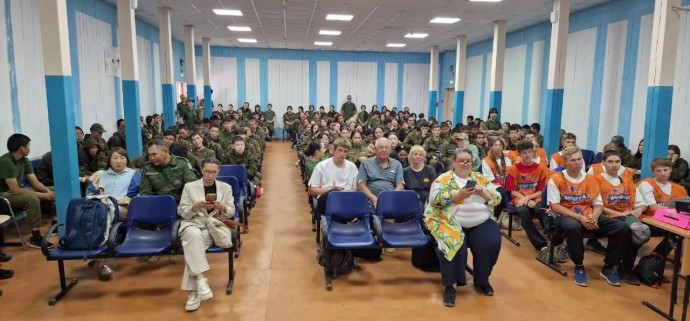 В лагере «Энергетик» прошла встреча, посвящённая экспедиции Витуса Беринга