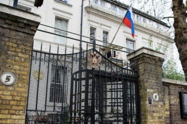 Посольство РФ: недружественные шаги Великобритании не останутся без ответа
