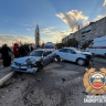 В Башкирии при столкновении трёх автомобилей пострадали люди