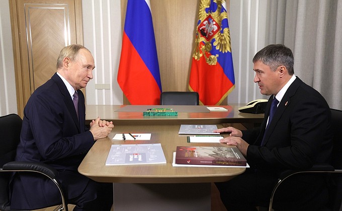Встреча с губернатором Пермского края Дмитрием Махониным