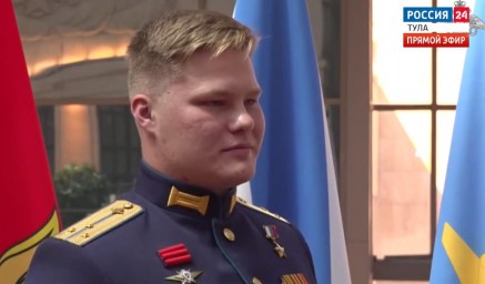 Тульский десантник получил звание Героя России