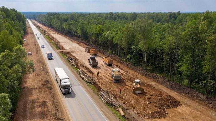 На границе с Башкирией после реконструкции открыли участок трассы М5