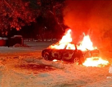 Житель Башкирии попал в больницу после ночного пожара