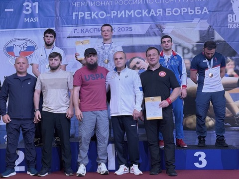 Спортсмены из Мордовии завоевали медали Чемпионата России по спортивной борьбе