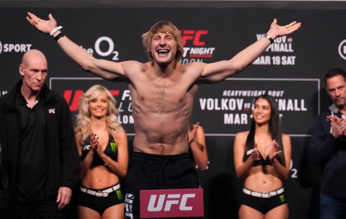 Пимблетт оставил послание чемпиону UFC Топурии