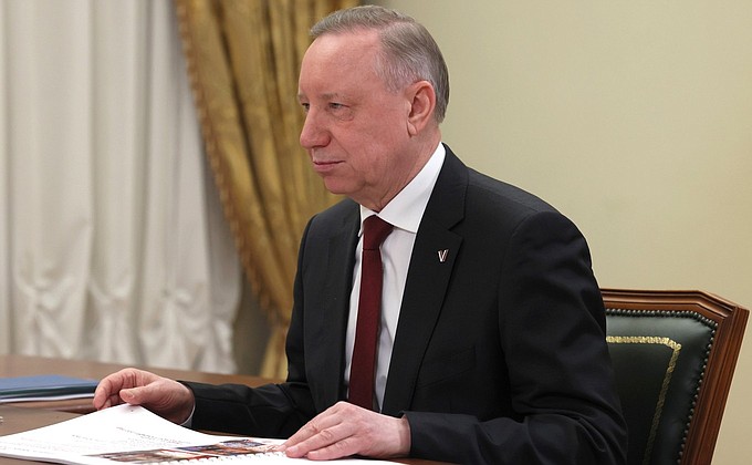 Встреча с губернатором Санкт-Петербурга Александром Бегловым