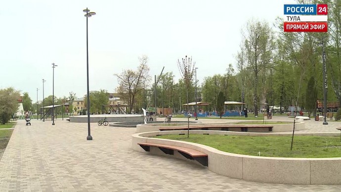В Тульской области благоустроят 200 дворов и более 110 общественных пространств