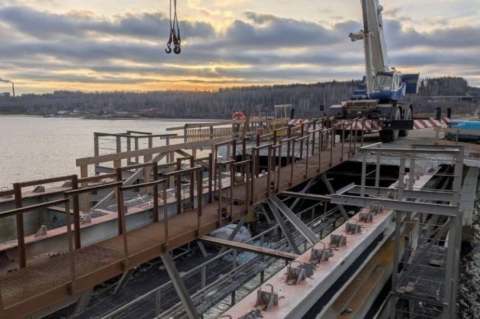 В министерстве транспорта рассказали о ходе работ на Чусовском мосту В министерстве транспорта рассказали о ходе работ на Чусовском мосту