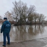 В Мордовии в реке Инсар значительно поднялся уровень воды