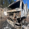 На трассе в Бурятии горел грузовой автомобиль