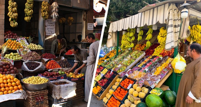 Отправляемся за фруктами в Хургаде: за хурмой прямиком, чтобы сладость зимы поймать мигом