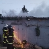 В Орле произошел пожар в гаражном кооперативе