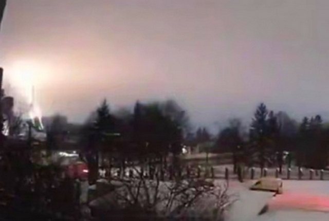 "Орешник" метеоритным дождем атаковал Львовскую область Украины