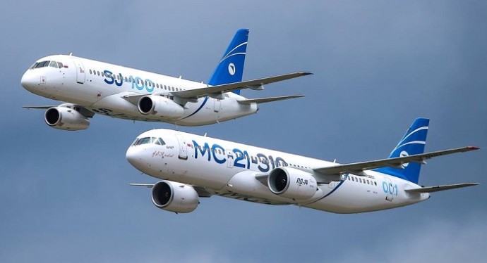 В Минпромторге напомнили о плане начать поставки самолётов МС-21 и SJ-100 в следующем году В Минпромторге напомнили о плане начать поставки самолётов МС-21 и SJ-100 в следующем году