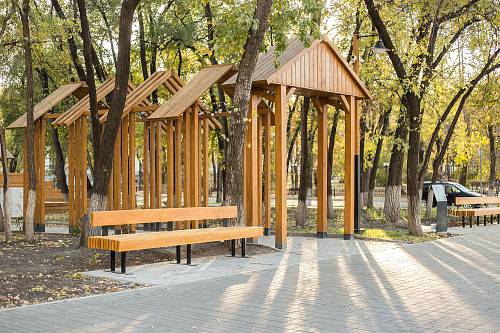 Купеческий сквер прошел «приемку» в Благовещенске