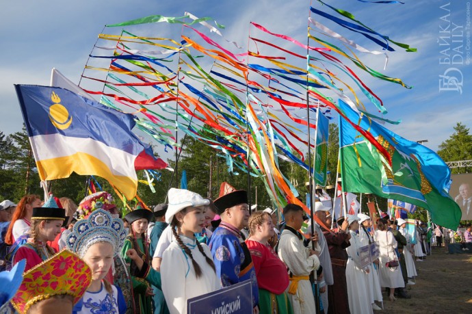 Ярко и зрелищно прошёл Сурхарбан в Улан-Удэ