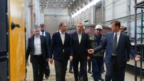 Денис Мантуров совершил рабочую поездку в Ленинградскую область