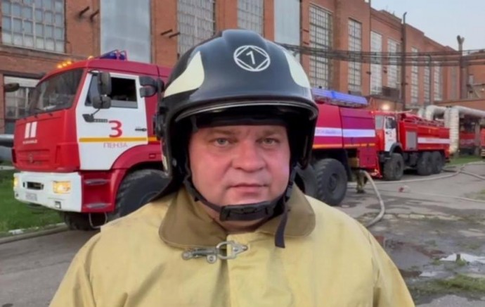 Пожар на ТЭЦ-1 в Пензе тушат около 50 человек, возгорание локализовано