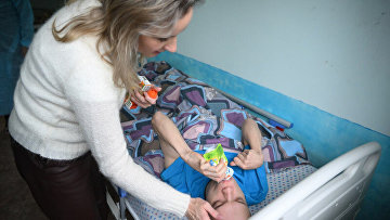 Львова-Белова посетила психоневрологический интернат в Херсонской области