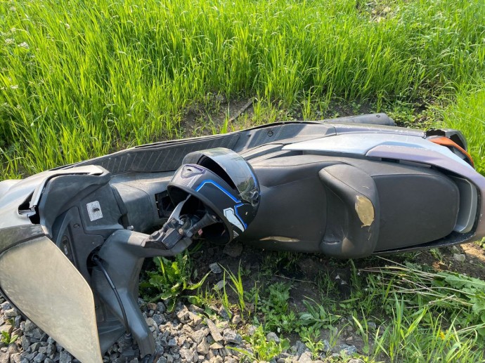 В Алдане произошло ДТП с участием мотоциклиста — пострадавший в реанимации