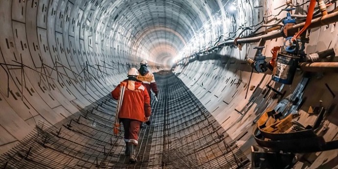 Первая за 70 лет новая станция Кольцевой линии московского метро готова на 35%