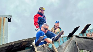 Волонтеры "Единой России" начали восстанавливать жилье в Курской области