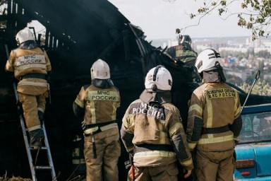 В Пензенской области за сутки произошло три пожара, погиб один человек