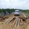 В Еравнинском районе Бурятии приступили к обустройству моста