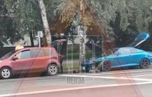 В центре Пензы случилось жесткое ДТП