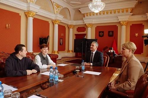 Василий Орлов обсудил с Сергеем Безруковым перспективы культурного сотрудничества