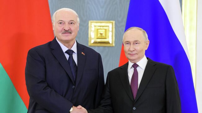 Лукашенко и Путин обсудили подготовку к Форуму регионов