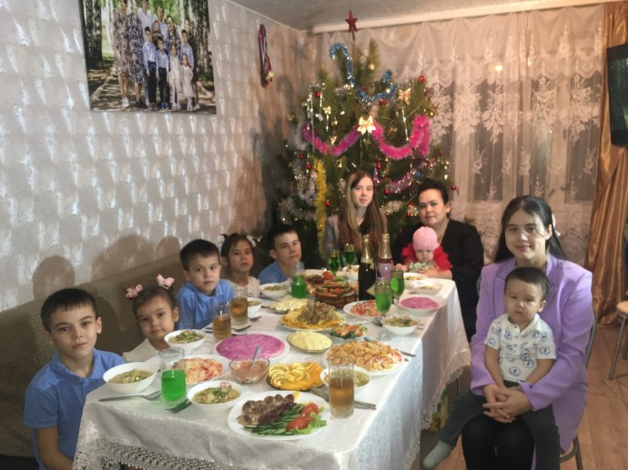 Мать-героиня из Башкирии рассказала о семейных традициях на Новый год