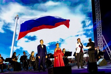 Русский народный ансамбль «Россия» имени Л.Г. Зыкиной выступил на «Большом фестивале искусств в Херсонесе»