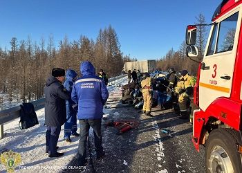 Стало известно состояние выжившей в смертельном ДТП на севере Приамурья женщины