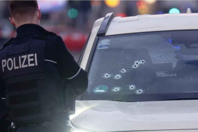 Германия — Такси под огнем — пассажир выжил после 10 выстрелов