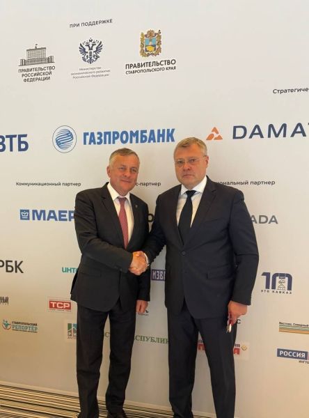 Астраханский губернатор встретился с главой ООО «Газпром межрегионгаз»