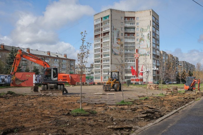 Благоустройство по нацпроекту в Ярославской области уже началось на 18 общественных территориях