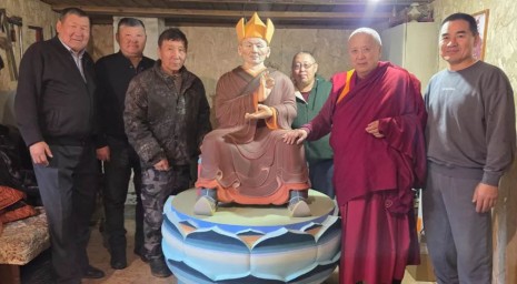 В Бурятии увековечили образ Дооромбо ламы