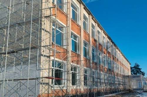 Готовность школы в Возжаевке превысила 70%